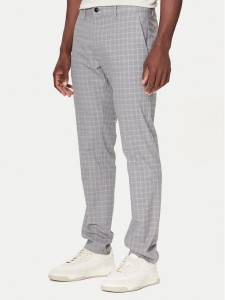 BOSS Chinosy 50547722 Szary Slim Fit