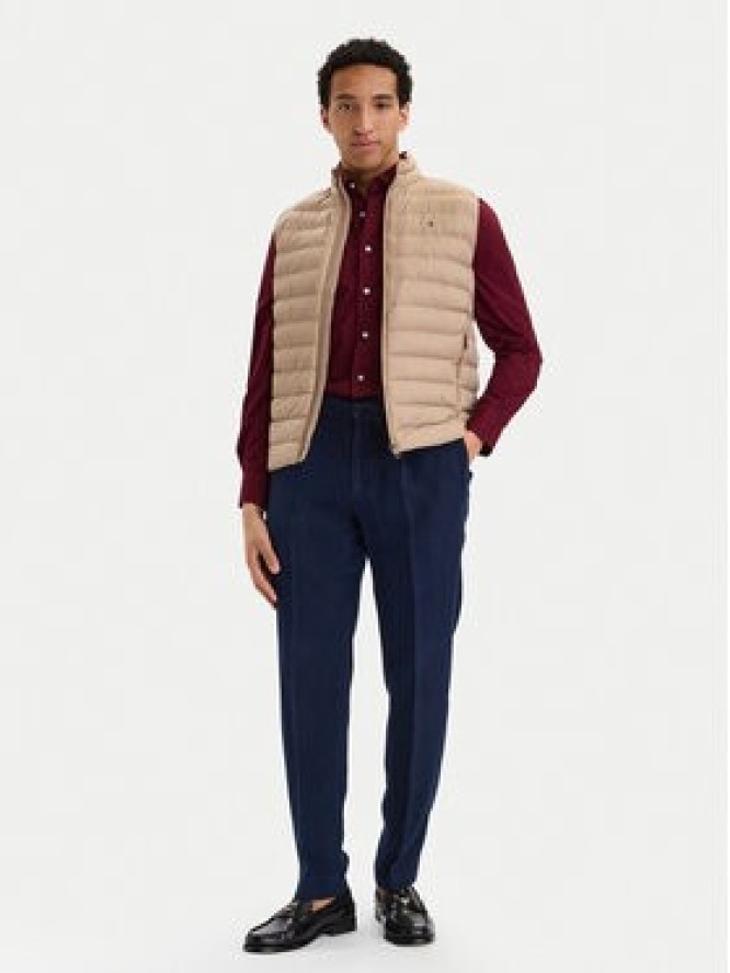 Tommy Hilfiger Spodnie materiałowe Smart Casual MW0MW42708 Granatowy Regular Fit