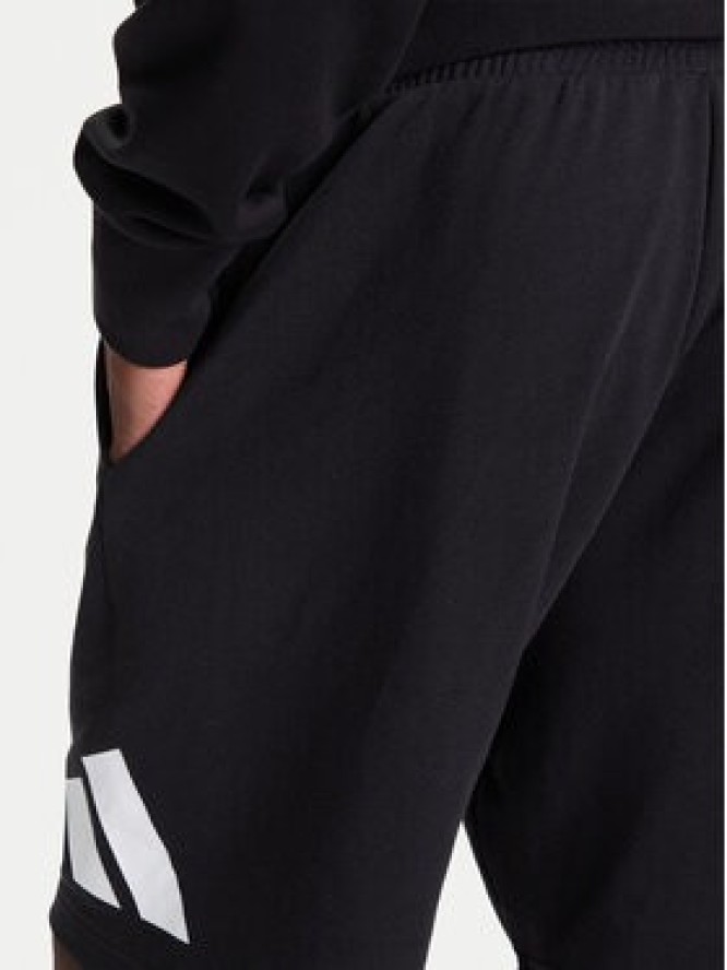 adidas Szorty sportowe Essentials Big Logo JE8956 Czarny Regular Fit