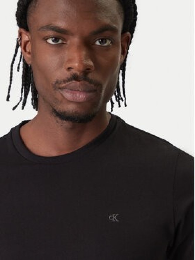 Calvin Klein T-Shirt LV04LC240G Czarny Slim Fit