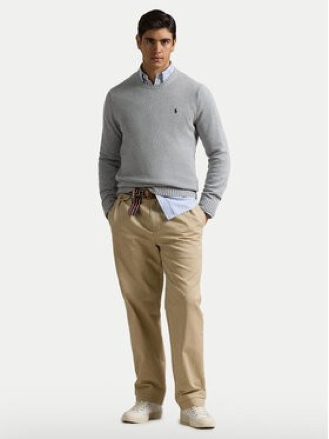 Polo Ralph Lauren Sweter 710810846004 Szary Regular Fit