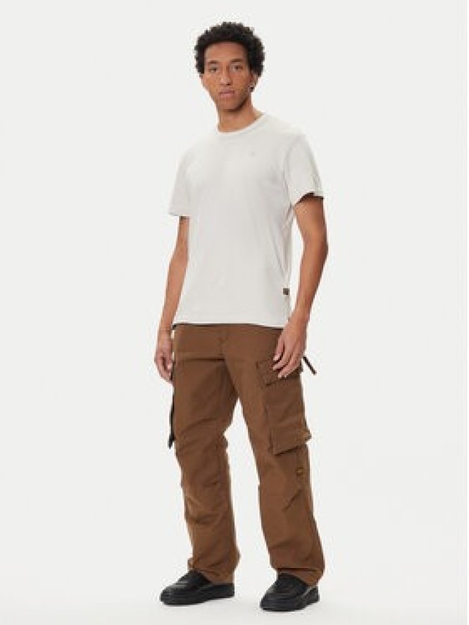 G-Star Raw T-Shirt Nifous D24449-D976 Écru Regular Fit