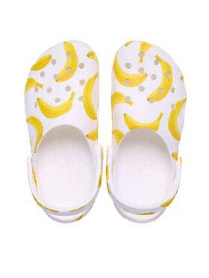 Crocs Klapki Classic Fresh Fruits Clog 211008 Biały