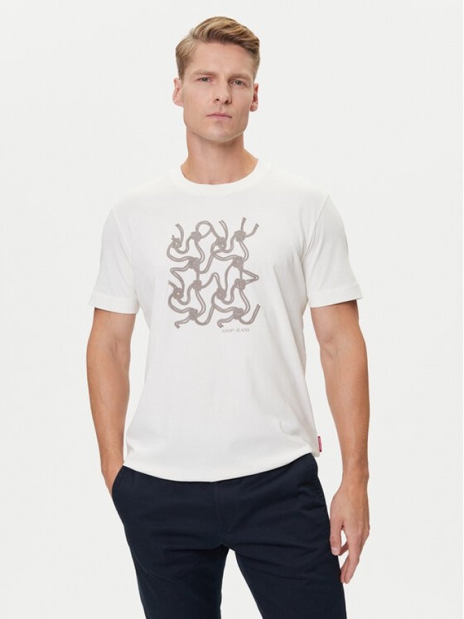 JOOP! Jeans T-Shirt 15 JJJ-08Anup 30047002 Beżowy Modern Fit