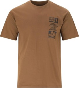 whistler Arwen M S-S T-shirt - 100% bawełna, Teak – 5370 Teak