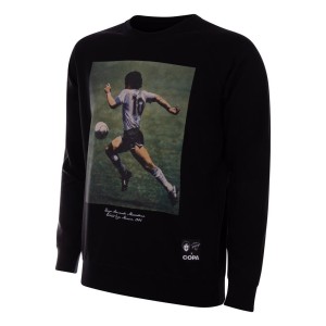 Bluza dla dorosłych Maradona x COPA Mistrzostwa Świata 1986 - Czarny