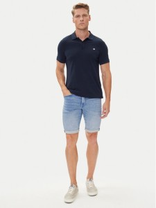 Petrol Industries Szorty jeansowe M-ROS-SHO001 Niebieski Slim Fit