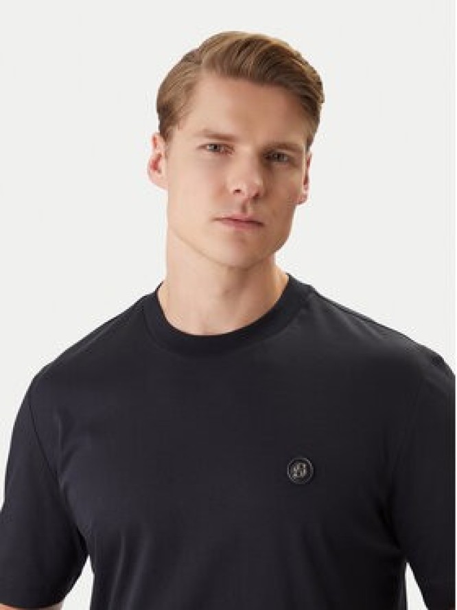 BOSS T-Shirt 50555844 Granatowy Regular Fit