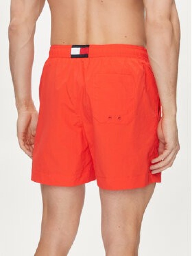 Tommy Hilfiger Szorty kąpielowe UM0UM03280 Czerwony Regular Fit