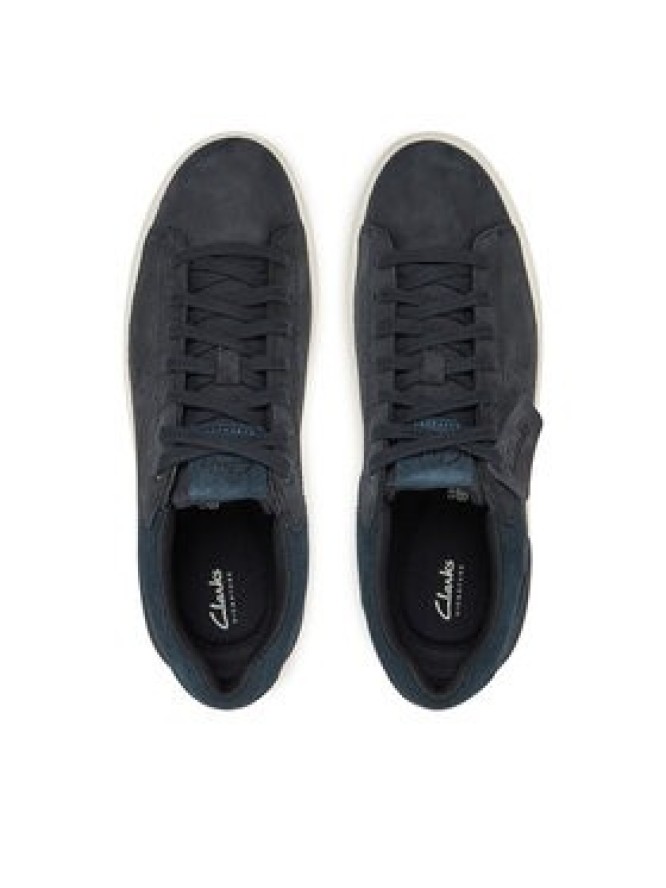 Clarks Sneakersy Courtlite2 Run 26181323 Granatowy