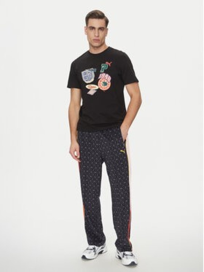 Puma Spodnie dresowe Road To Unity T7 629596 Granatowy Regular Fit