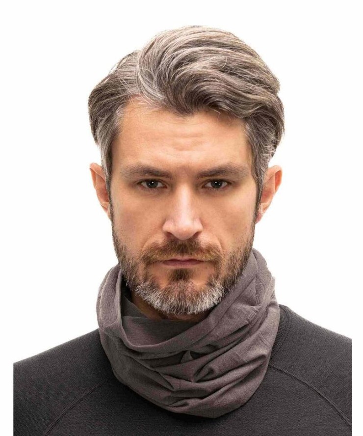 Komin trekkingowy z wełną merino unisex Brubeck