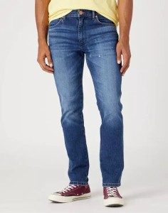 WRANGLER LARSTON MĘSKIE SPODNIE JEANSOWE JEANSY DARKLY WORN W18SD239W 112331093