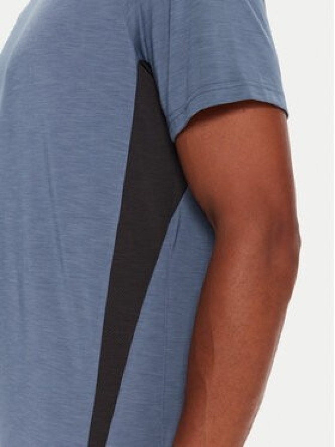 Reebok Koszulka techniczna Running SS RK25180CCM Niebieski Regular Fit