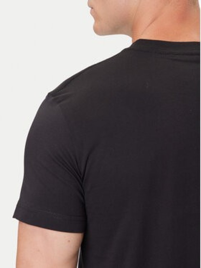 Versace Jeans Couture T-Shirt 79GAHT00 CJ00T Czarny Regular Fit