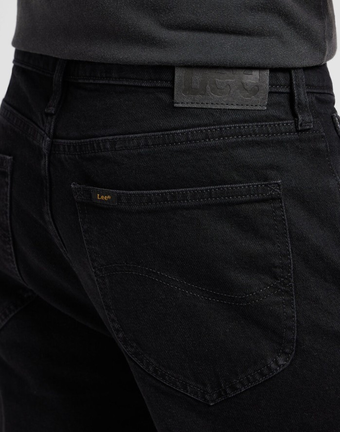 LEE MĘSKIE SPODNIE JEANSOWE WEST BLACK RINSE 112345392 L70W014054