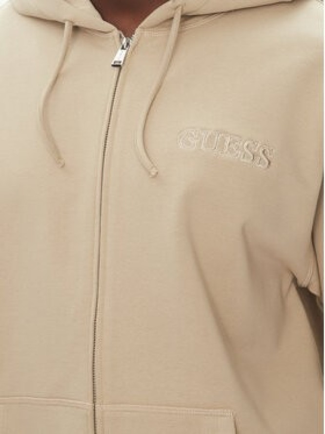 Guess Bluza U5RQ02 KCO31 Beżowy Regular Fit