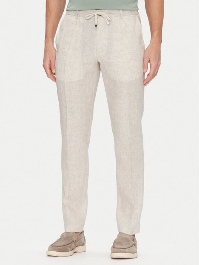 JOOP! Chinosy 17 JT-79Sake12 30045892 Beżowy Slim Fit