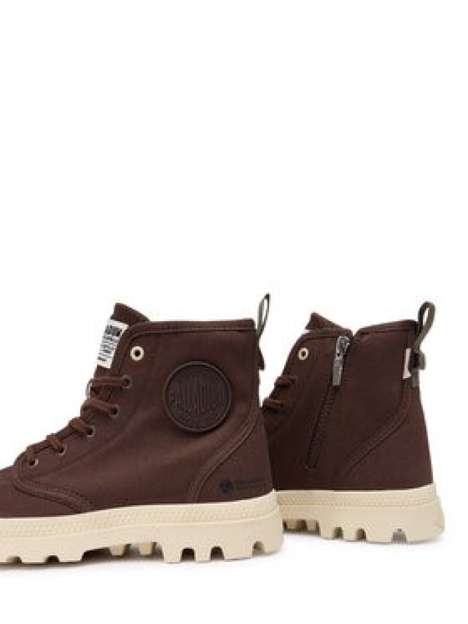 Palladium Trapery Pampa Hi Zip Organic 79101-293-M Brązowy