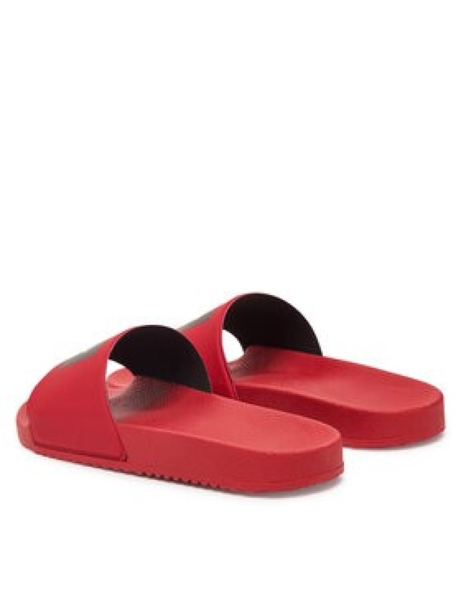 HUGO Klapki Timein Slid 50548061 Czerwony