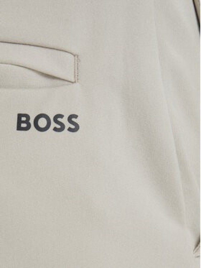 BOSS Szorty materiałowe S_Commuter-J 50511436 Beżowy jasny Slim Fit