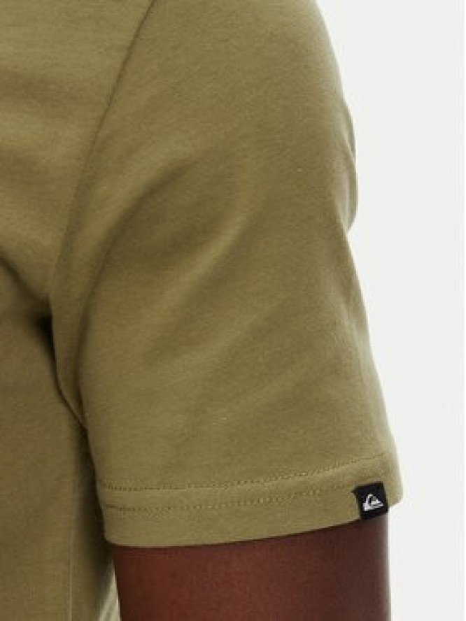 Quiksilver T-Shirt Ev Three Seas Ss EQYZT08051 Khaki Regular Fit