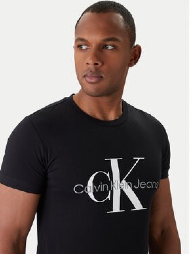 Calvin Klein Jeans T-Shirt J30J320935 Czarny Slim Fit