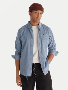 Quiksilver Koszula Smoke Trail EQYWT04652 Niebieski Regular Fit