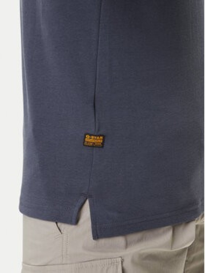 G-Star Raw T-Shirt Nifous D24449-D976 Granatowy Regular Fit