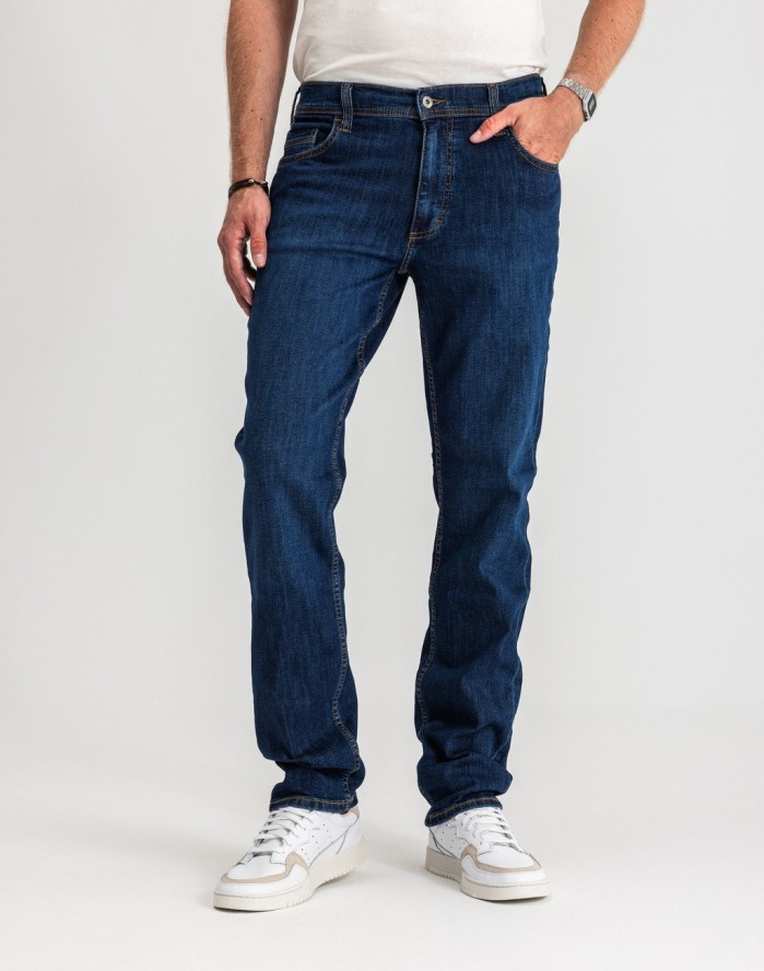 Męskie Spodnie Jeansowe Mustang Style Washington Straight Denim Blue 1017119 5000 882