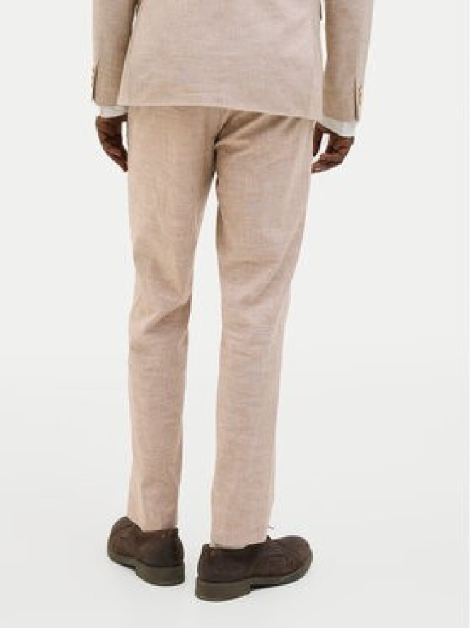 Jack & Jones Chinosy Riviera 12228724 Beżowy Slim Fit