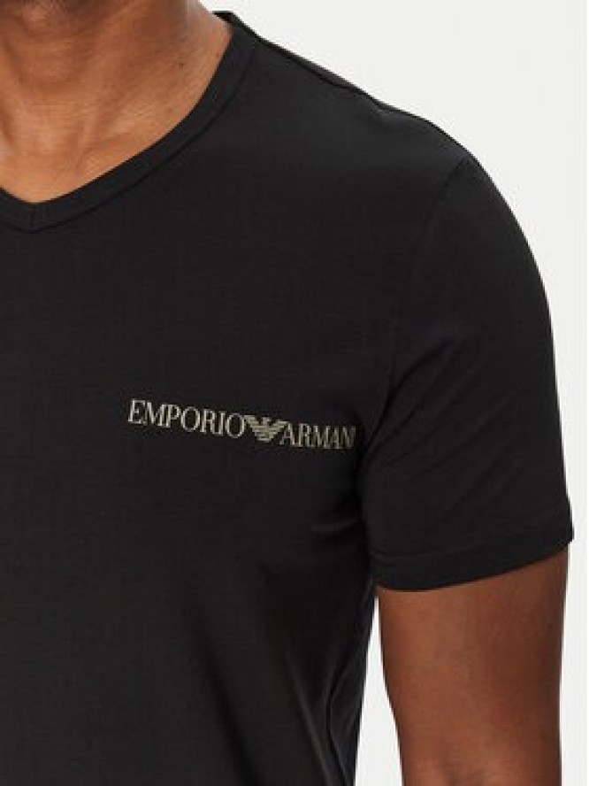 Emporio Armani Underwear Komplet t-shirtów EM000392 AF10779 MC005 Czarny Regular Fit