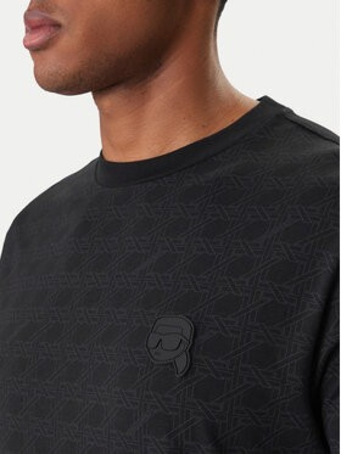 KARL LAGERFELD T-Shirt 755077 561251 Czarny Regular Fit