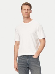 Calvin Klein T-Shirt LV04LF243G Biały Regular Fit