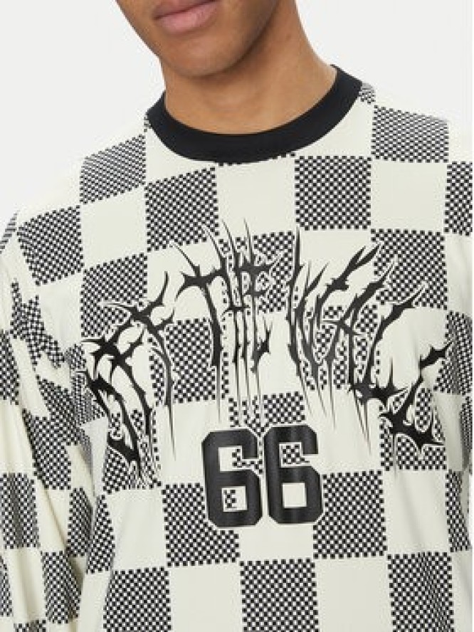 Vans Longsleeve Metal Arch Soccer VN000KUB Kolorowy Loose Fit