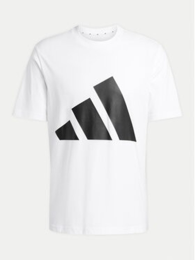 adidas T-Shirt Essentials Big Logo JE8943 Biały Regular Fit
