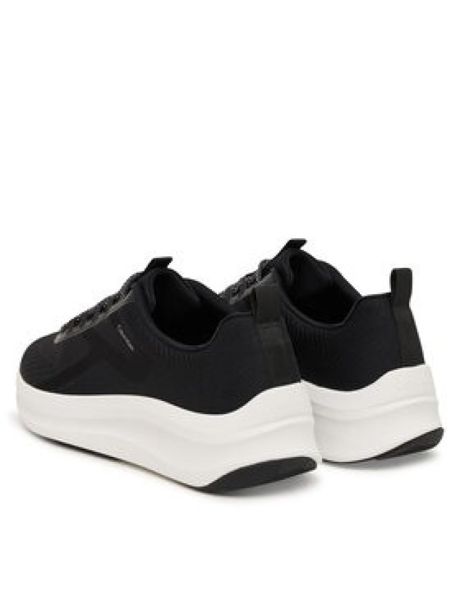 Calvin Klein Sneakersy Andrea - Chunky Ck Stripe Runner Trainers HM0HM02158 Czarny