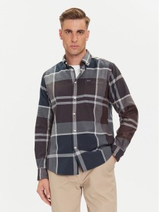 Barbour Koszula Dunoon MSH4980TN38 Granatowy Regular Fit