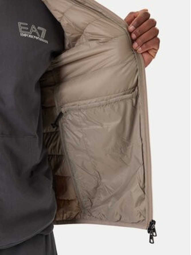 EA7 Emporio Armani Kurtka puchowa 8NPB23 PNGPZ U6167 Beżowy Regular Fit