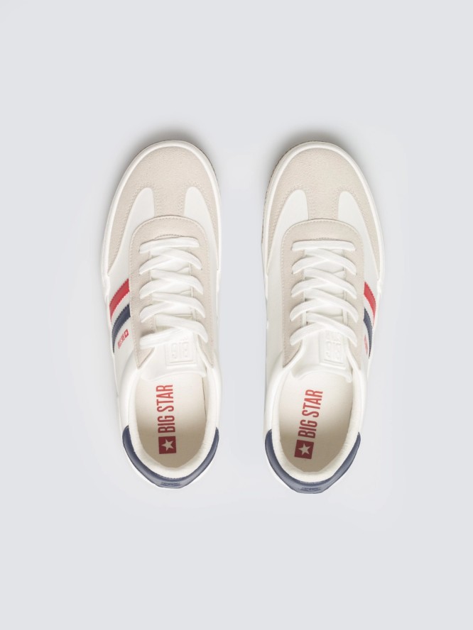 sneakersy męskie białe tt174095 101