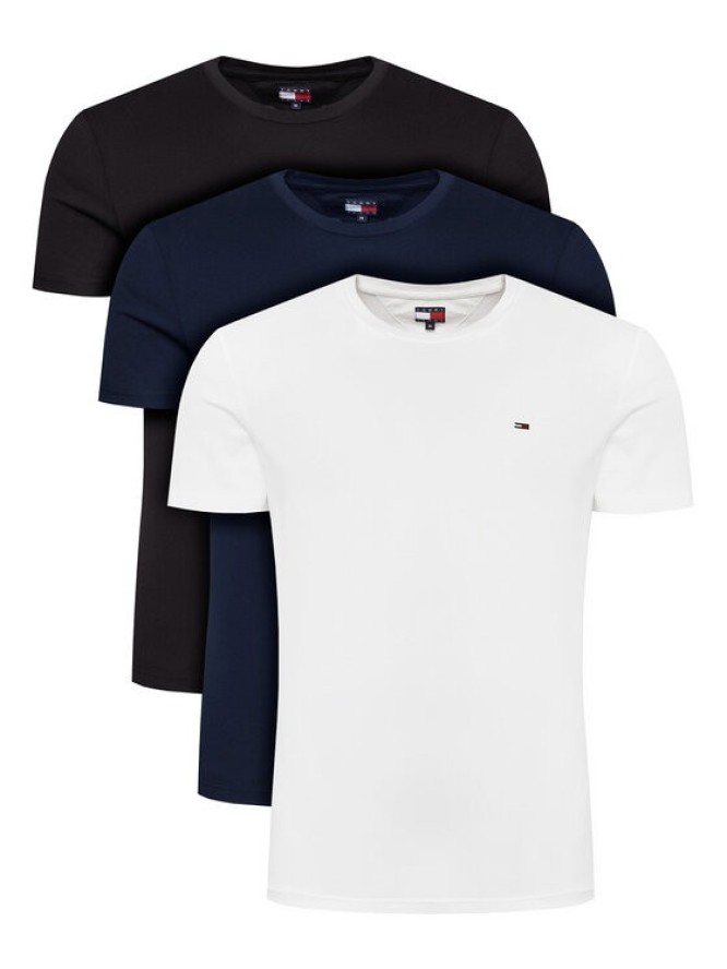 Tommy Jeans Komplet t-shirtów DM0DM21579 Kolorowy Regular Fit