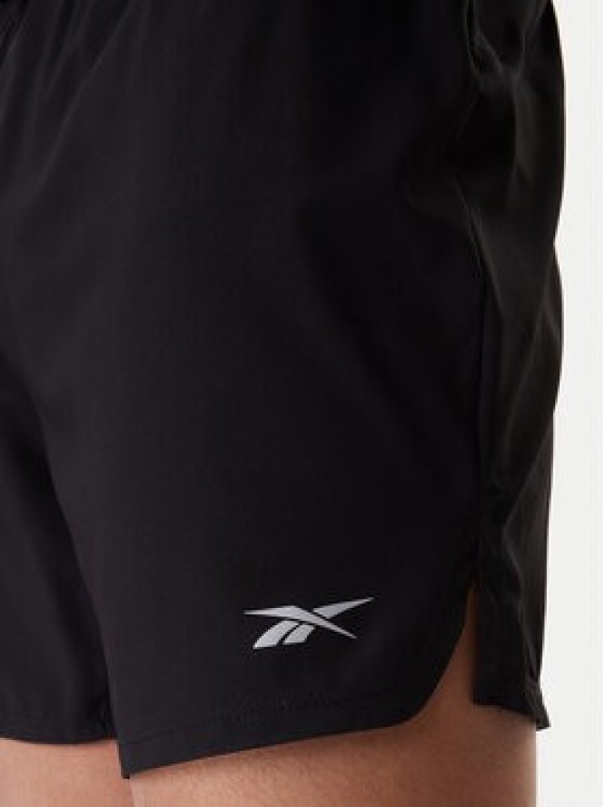 Reebok Szorty sportowe RK25603CCM Czarny Regular Fit