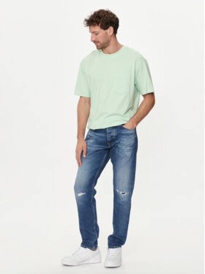 Gap T-Shirt 627101-00 Zielony Regular Fit