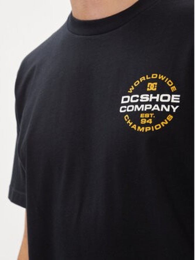 DC Shoes T-Shirt Eurostep Hss ADYZT05362 Czarny Regular Fit
