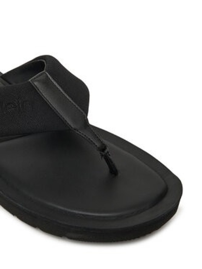 Calvin Klein Japonki Toepost Cv Logo HM0HM01745 Czarny