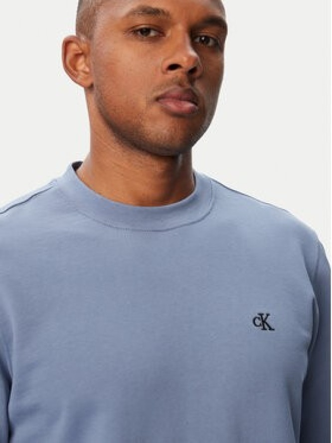 Calvin Klein Jeans Bluza LV04RG275G Niebieski Classic Fit