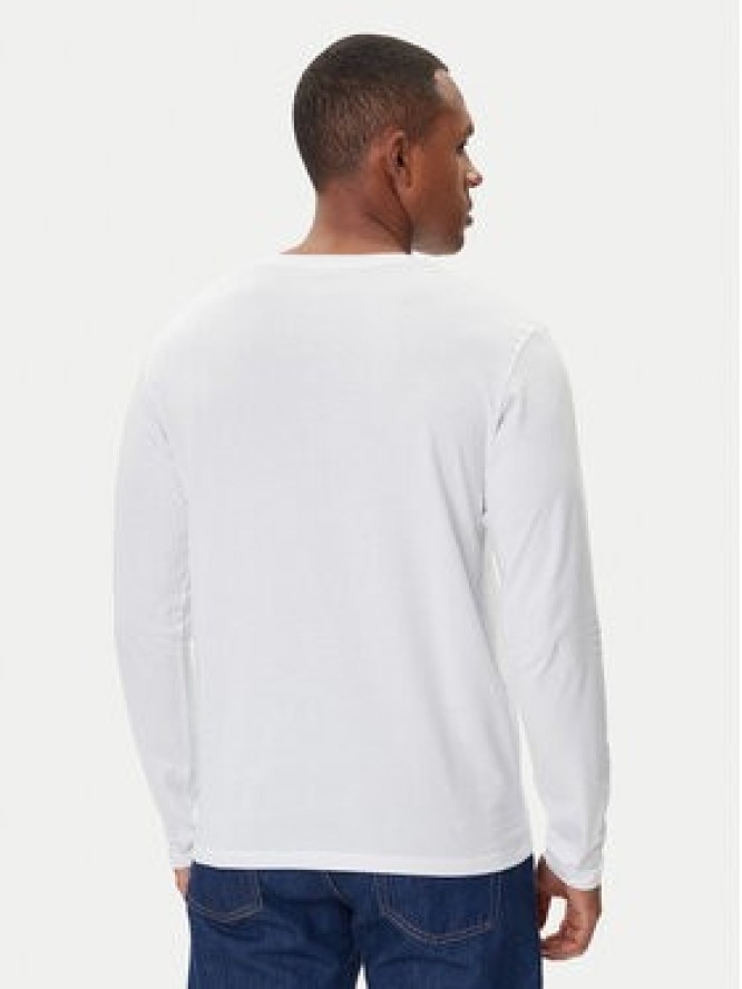 Jack & Jones Longsleeve Basic 12279538 Biały Regular Fit