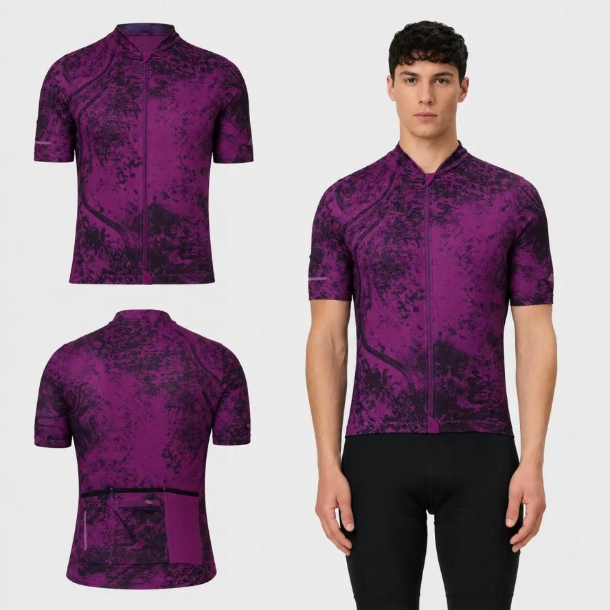 T-SHIRT MĘSKI 4F KOSZULKA ROWEROWA SZYBKOSCHNĄCA KOLARSKA
