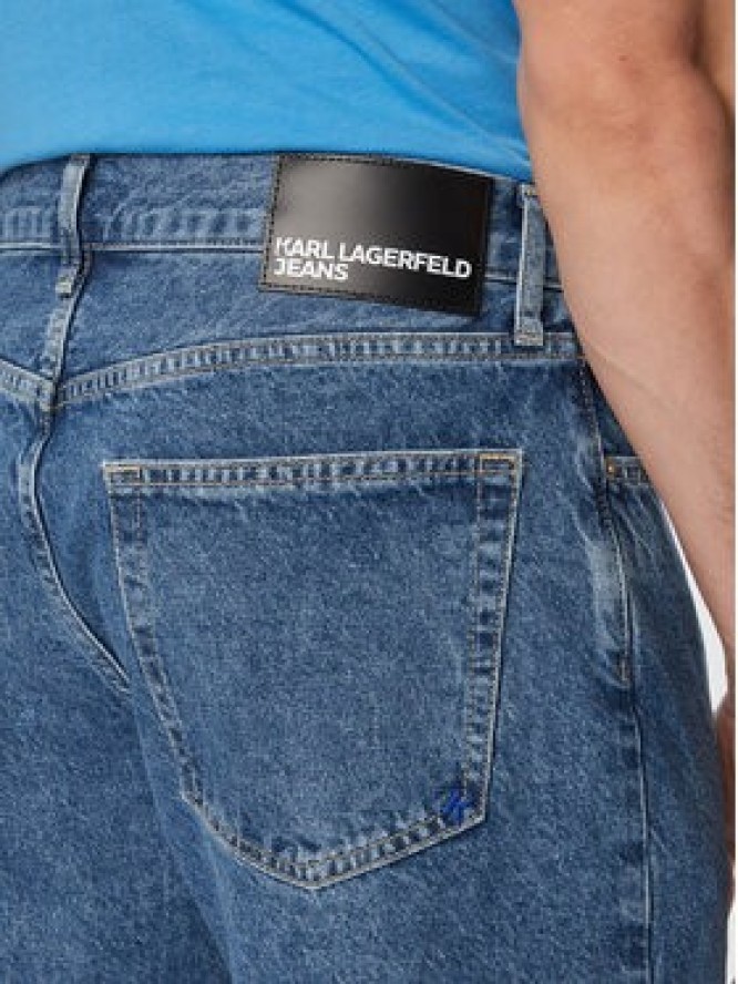 Karl Lagerfeld Jeans Jeansy B2M10107 Niebieski Straight Fit
