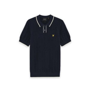Dzianinowa koszulka polo Lyle & Scott